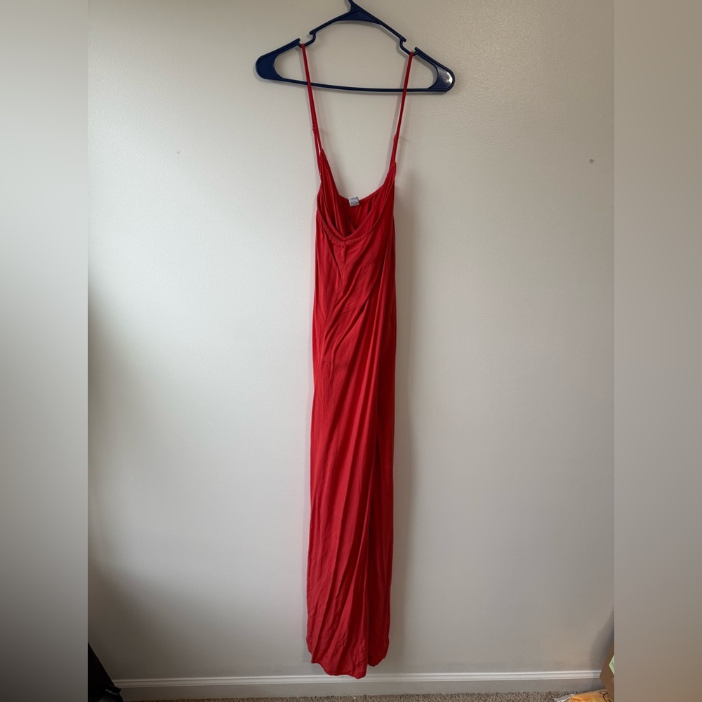 Old Navy Vibrant Red Maxi Dress